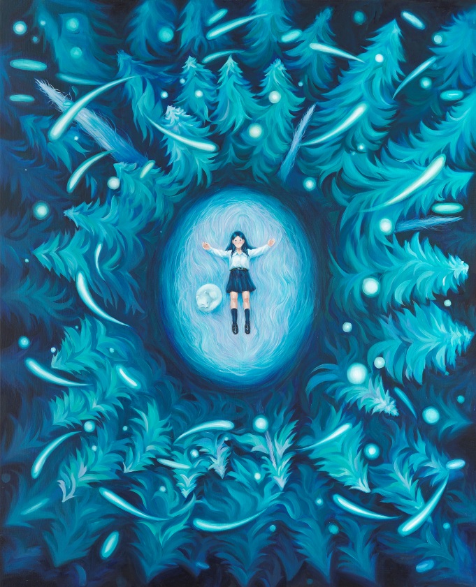 최지유_심(心) + 형화 (螢火)(제41회 서양화전공 졸업전시) 대표이미지